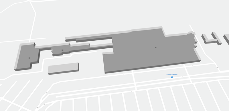 Aarhus terminal map