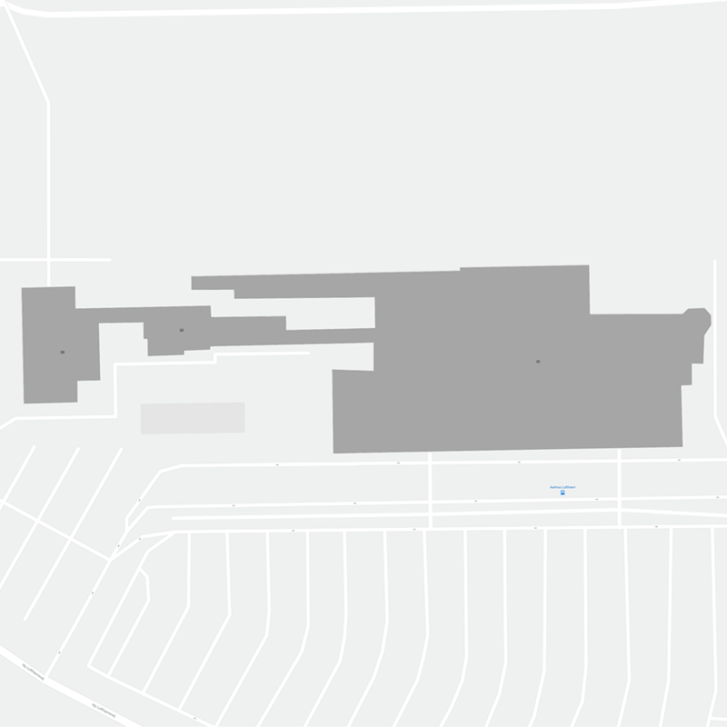 Aarhus terminal map