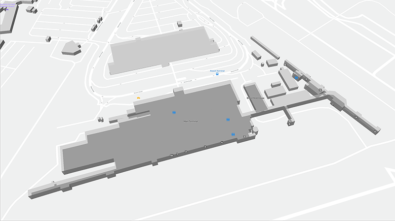 Dyce terminal map