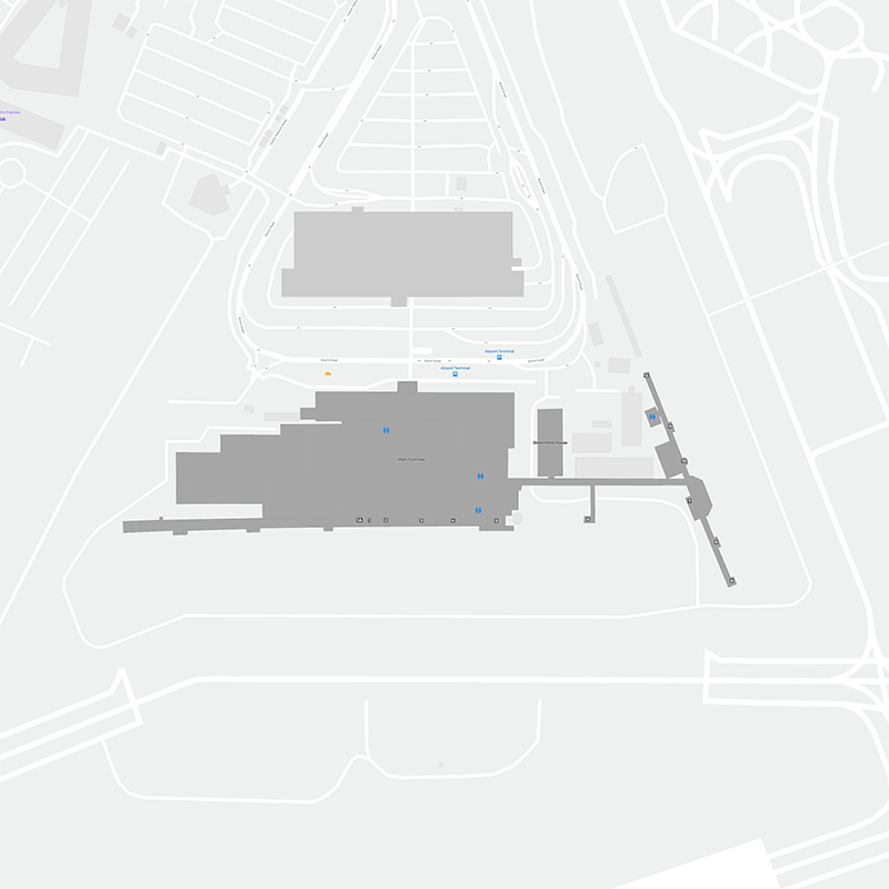 Dyce terminal map