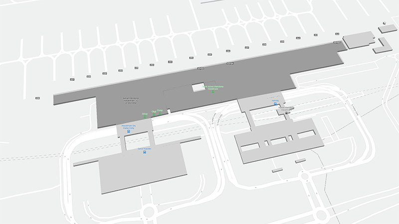 Adnan Menderes Arpt terminal map