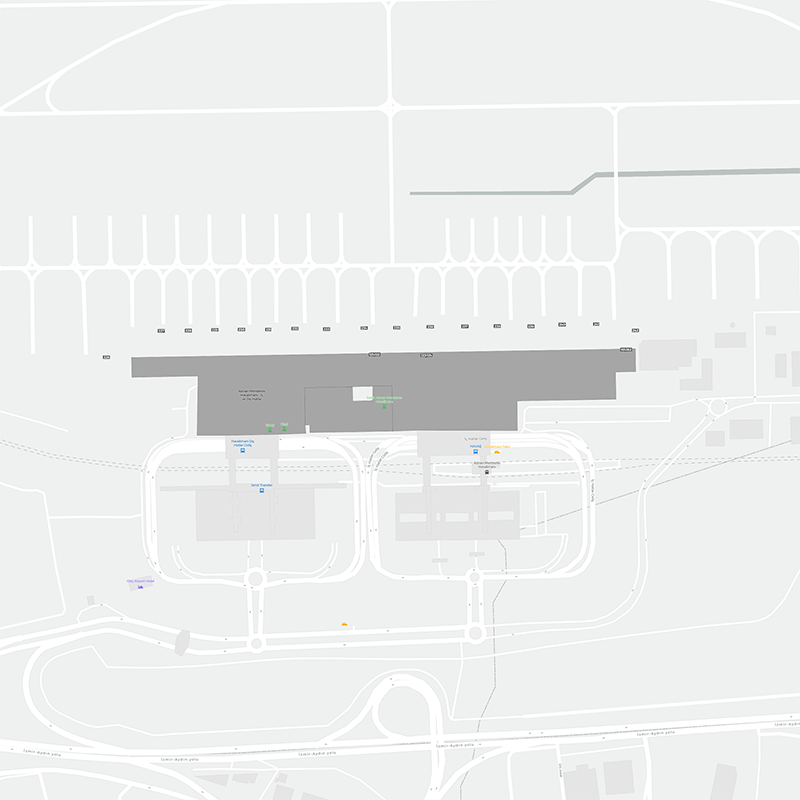 Adnan Menderes Arpt terminal map
