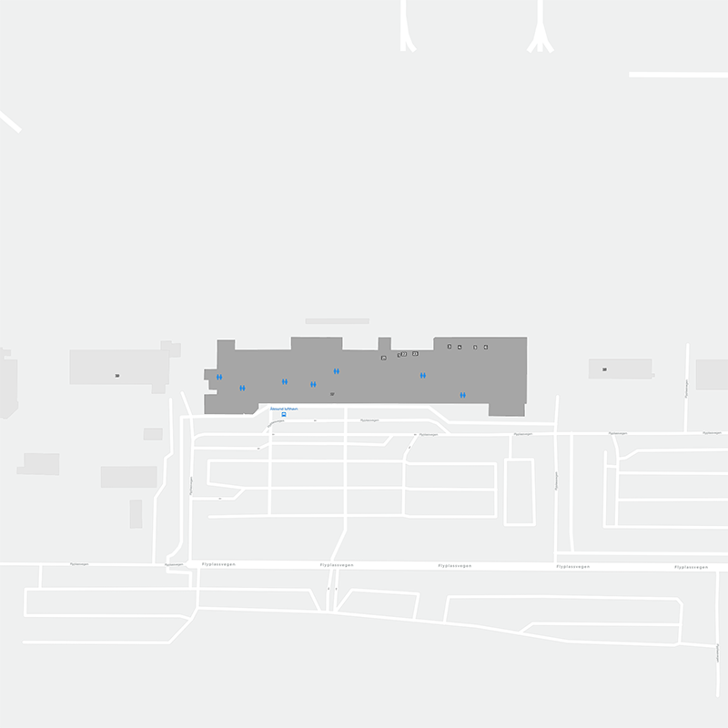 Ålesund-Vigra terminal map