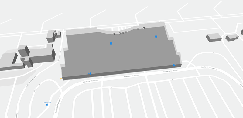 Campo Dell Oro terminal map