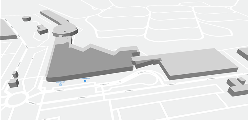 Deurne terminal map