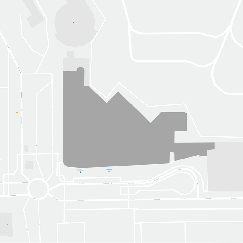 Deurne terminal map