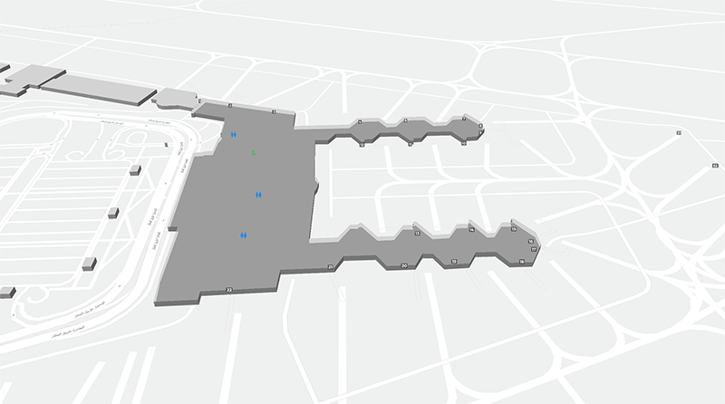 Beirut terminal map