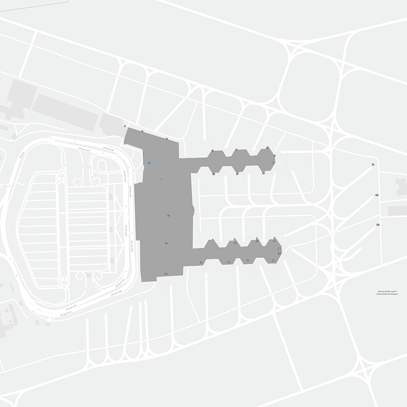 Beirut terminal map