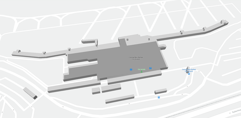 City terminal map