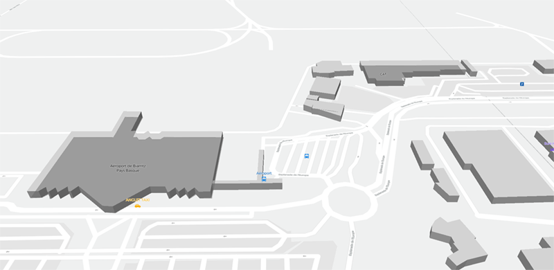 Biarritz Parme terminal map
