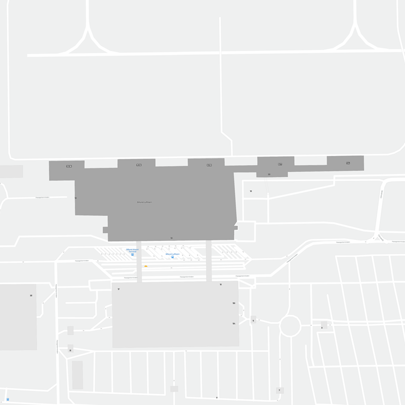 Billund Airport terminal map