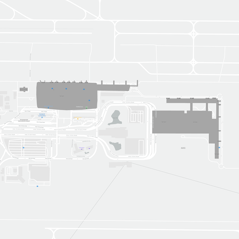 Kempegowda International Airport terminal map
