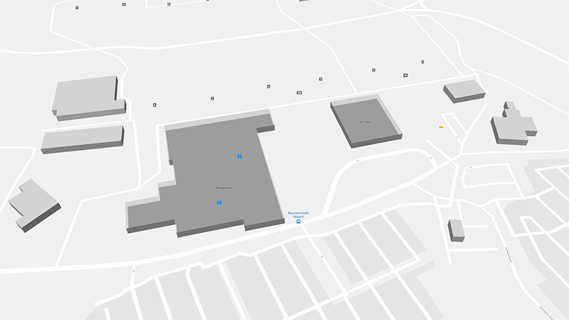 Bournemouth terminal map