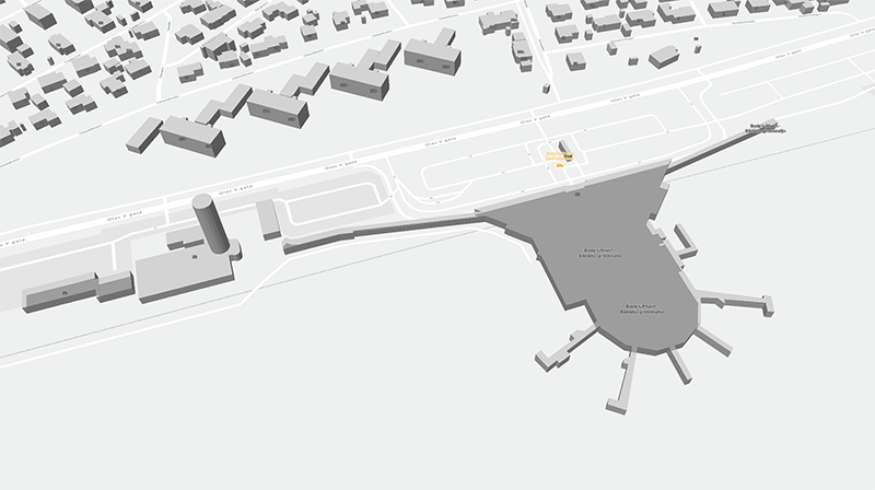Bodø terminal map
