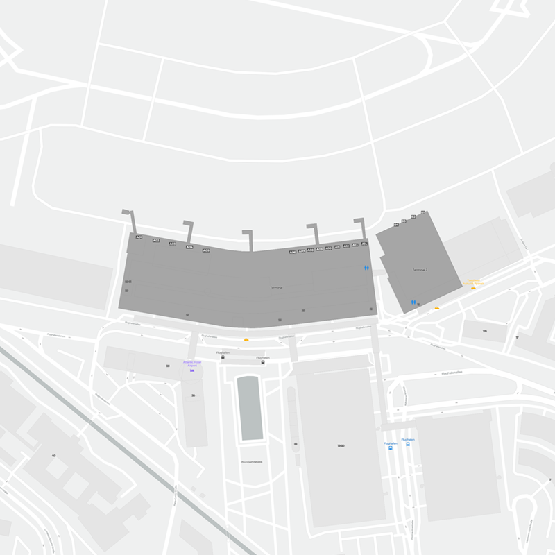Bremen terminal map