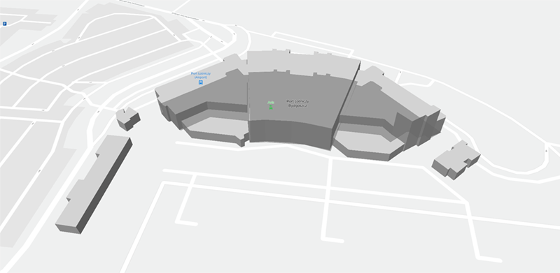 Bydgoszcz Ignacy Jan Paderewski Airport terminal map