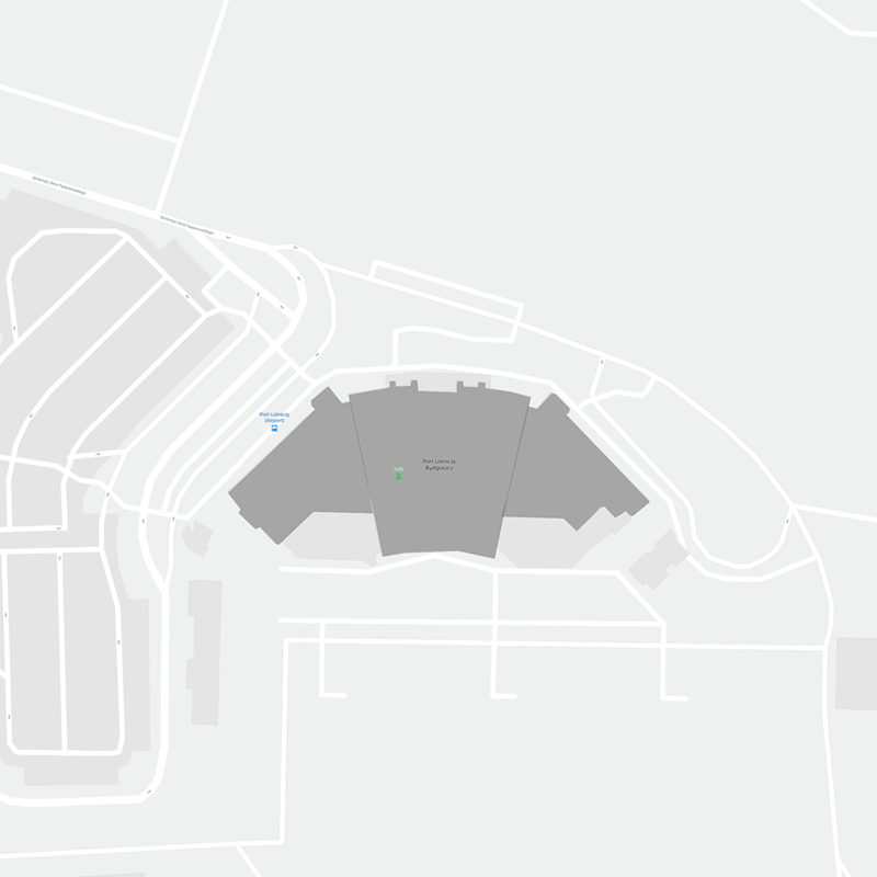 Bydgoszcz Ignacy Jan Paderewski Airport terminal map
