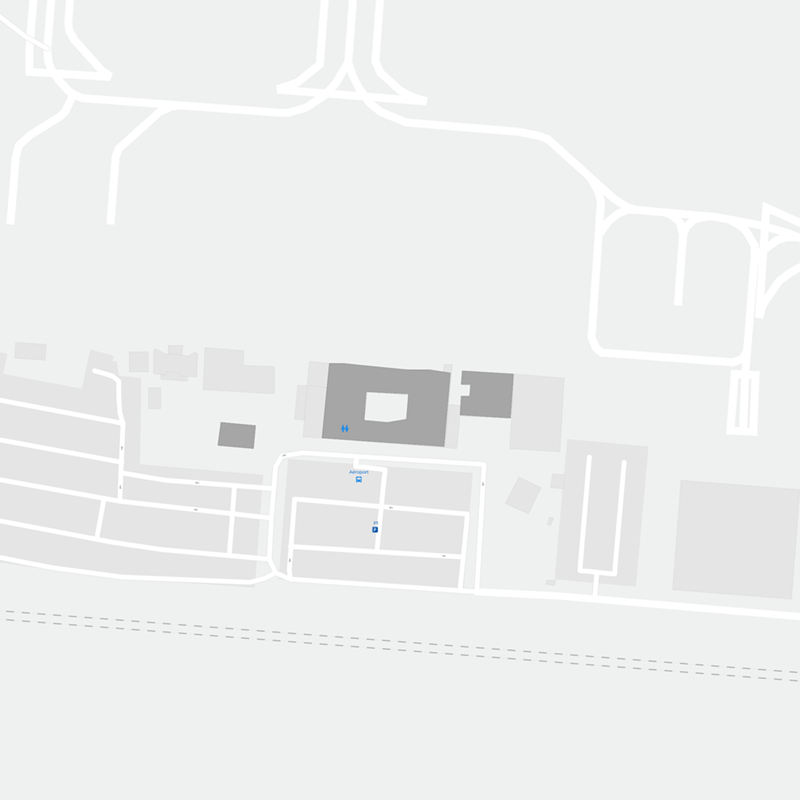 Beziers Vias terminal map