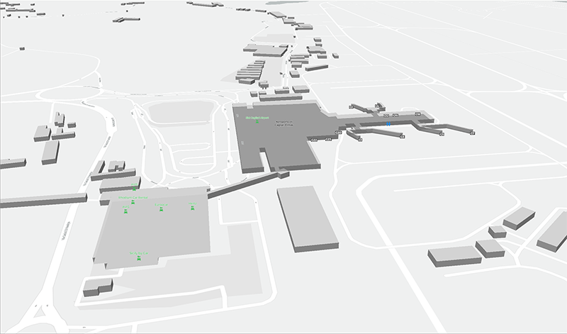 Elmas terminal map