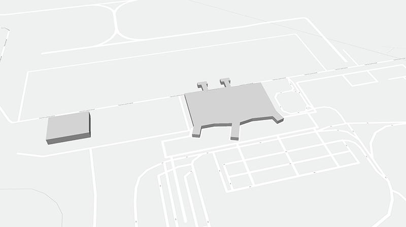 Castellón terminal map