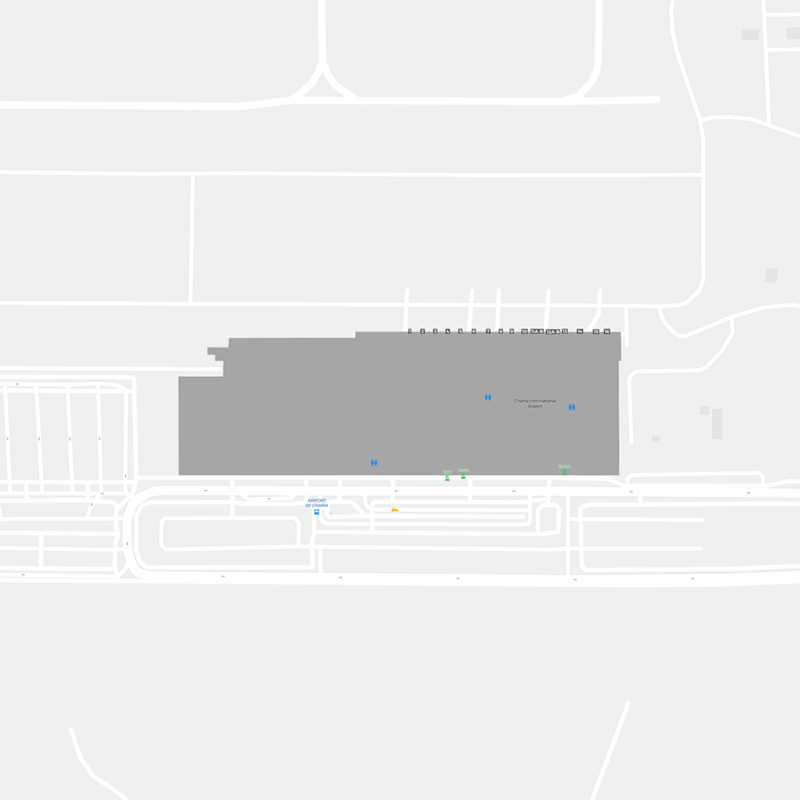 Chania International Airport terminal map