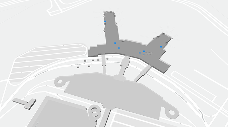Charleston terminal map