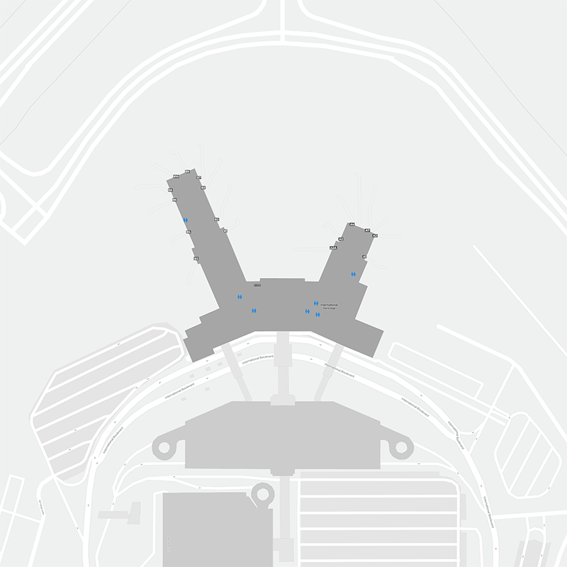 Charleston terminal map