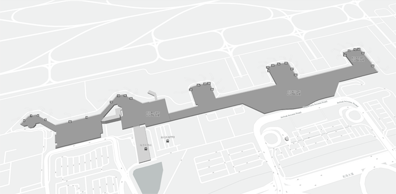 Huanghua Intl terminal map