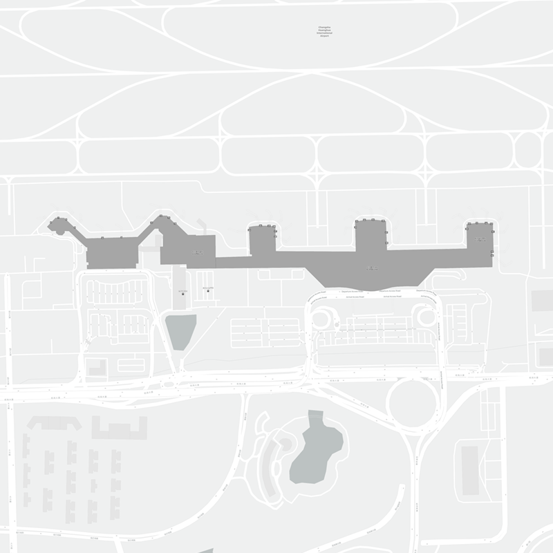 Huanghua Intl terminal map