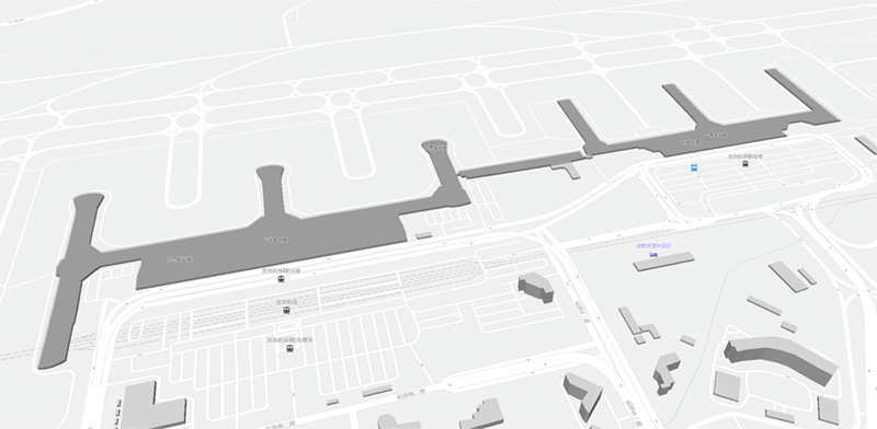 Chengdu Shuangliu International Airport terminal map