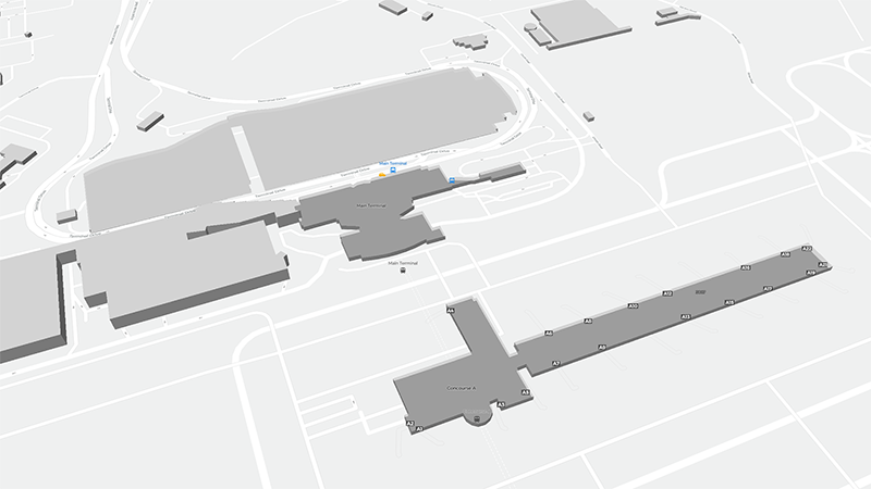 Cinci./N. Kentucky terminal map