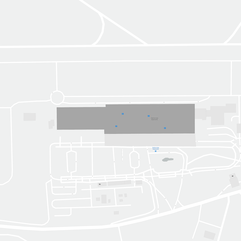 Dubrovnik terminal map