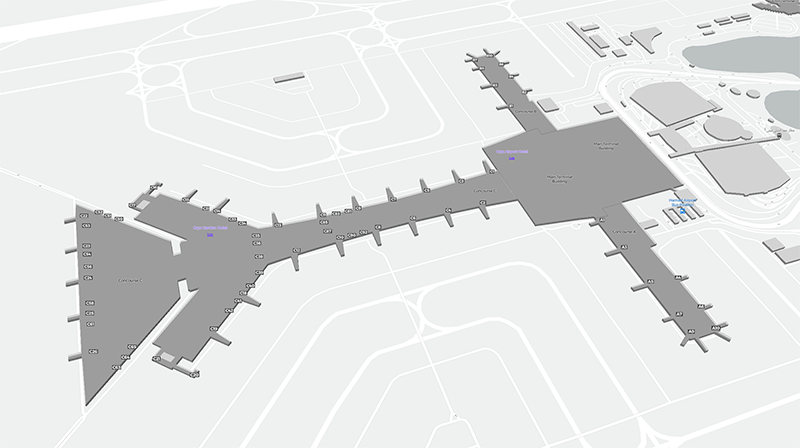 Hamad Intl terminal map
