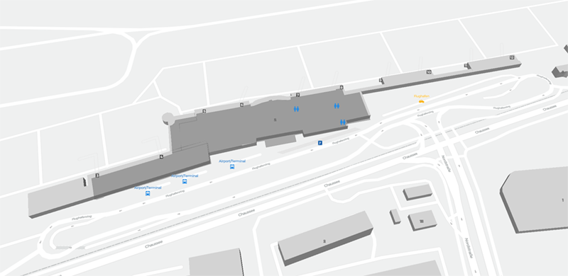 Dortmund terminal map