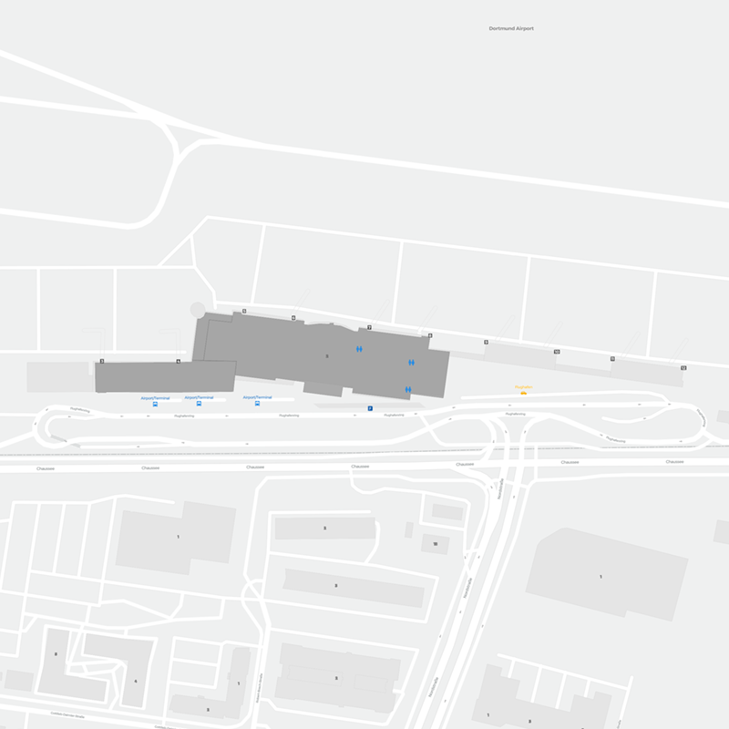 Dortmund terminal map