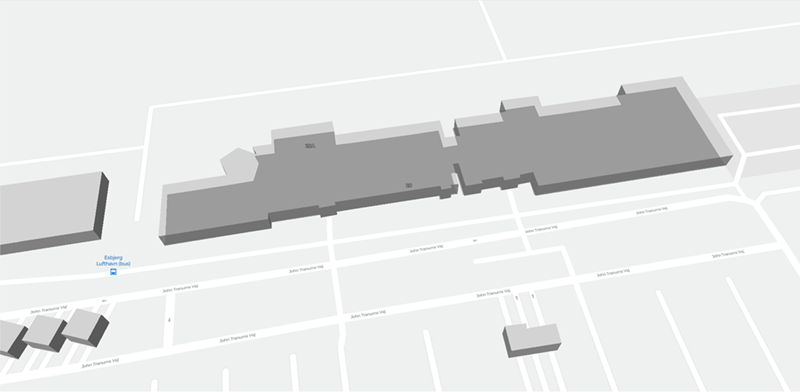 Esbjerg terminal map