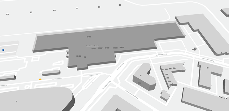 Eindhoven Airport terminal map