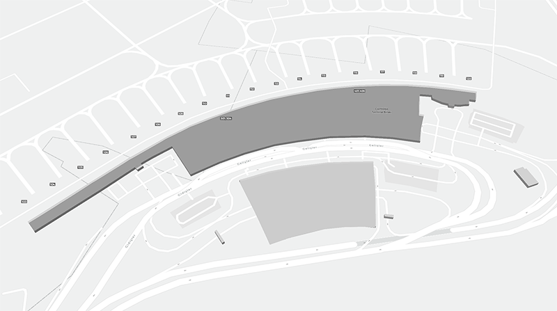 Esenboga terminal map