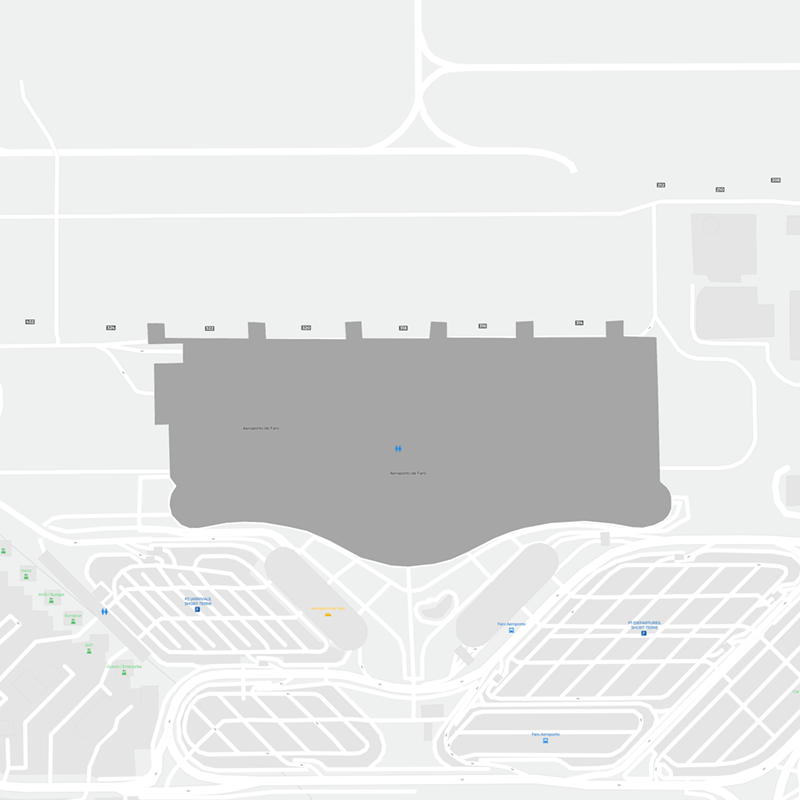 Faro Airport terminal map
