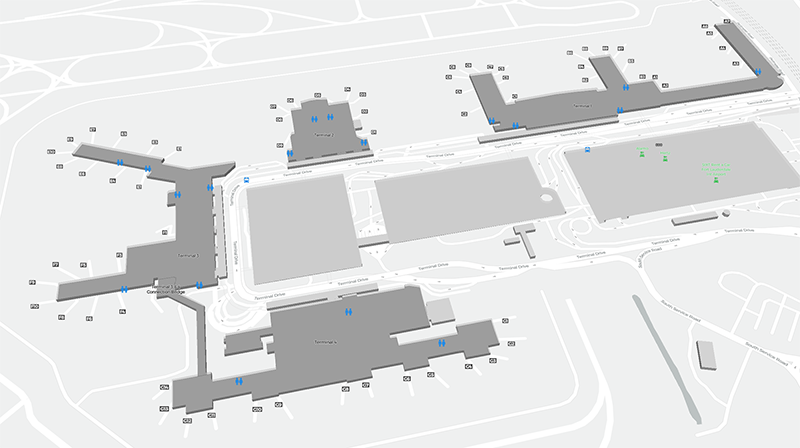 Fort Lauderdale terminal map