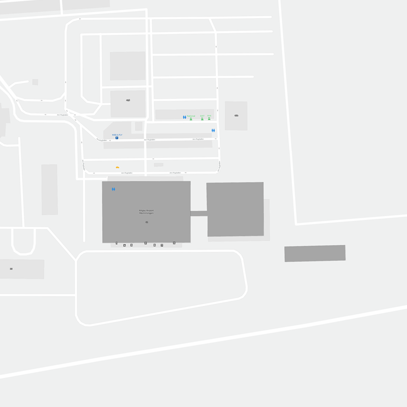 Memmingen Airport terminal map