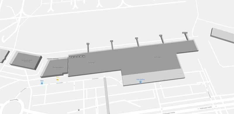 Muenster terminal map