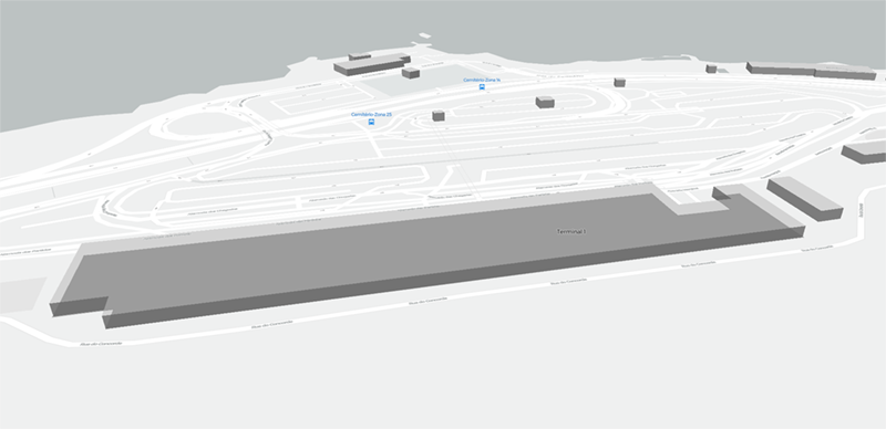 Madeira Airport terminal map