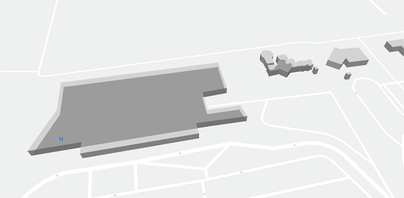 Figari-Sud Corse terminal map