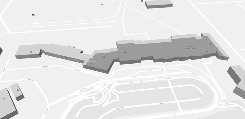 Eelde terminal map