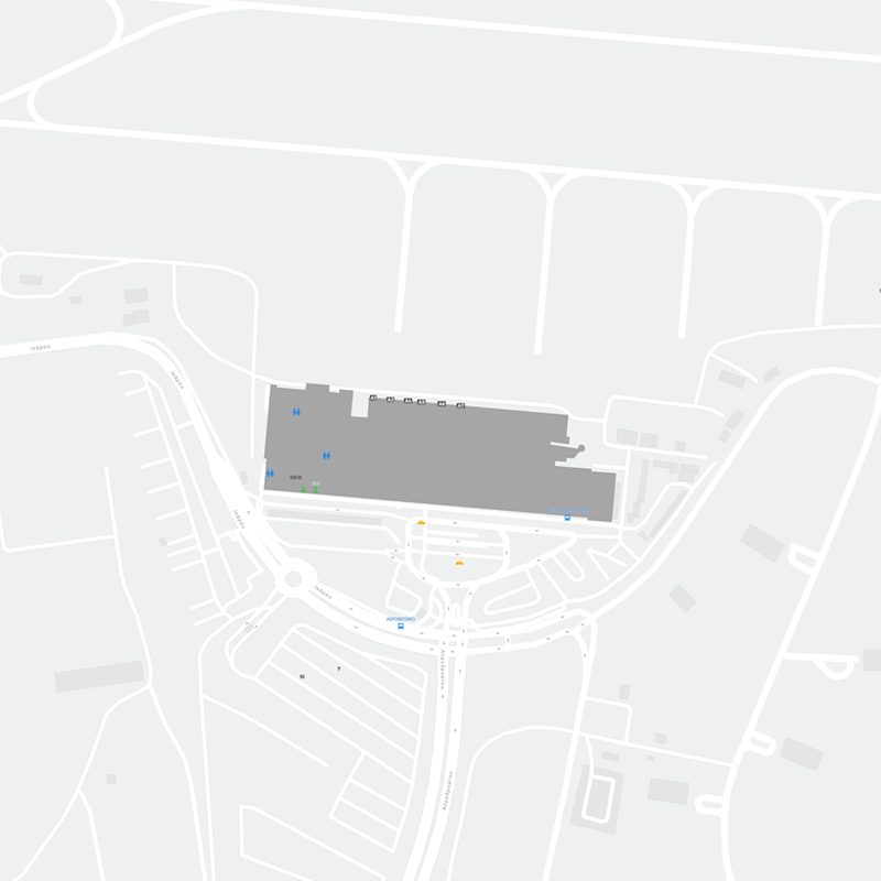 Heraklion International Airport terminal map