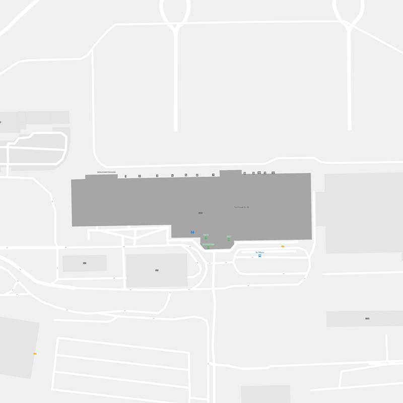 Frankfurt Hahn terminal map