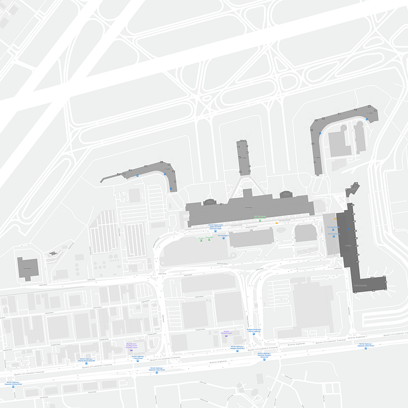 Honolulu terminal map