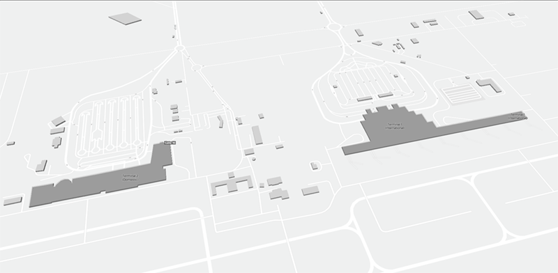 Hurghada International Airport terminal map