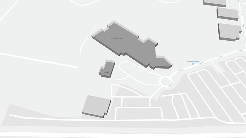 Humberside terminal map